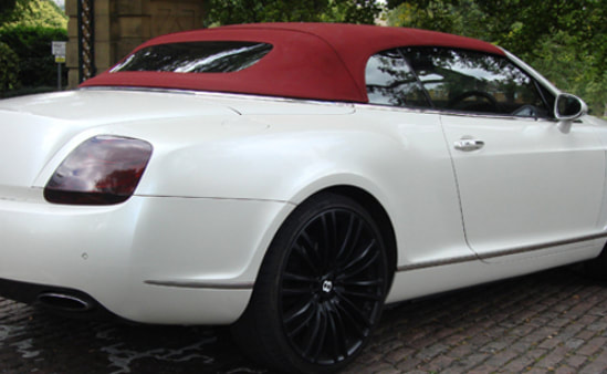 Bentley Continental GT hire Manchester