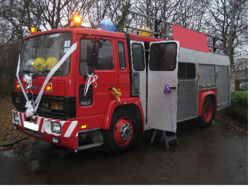 Fire engine hire Manchester