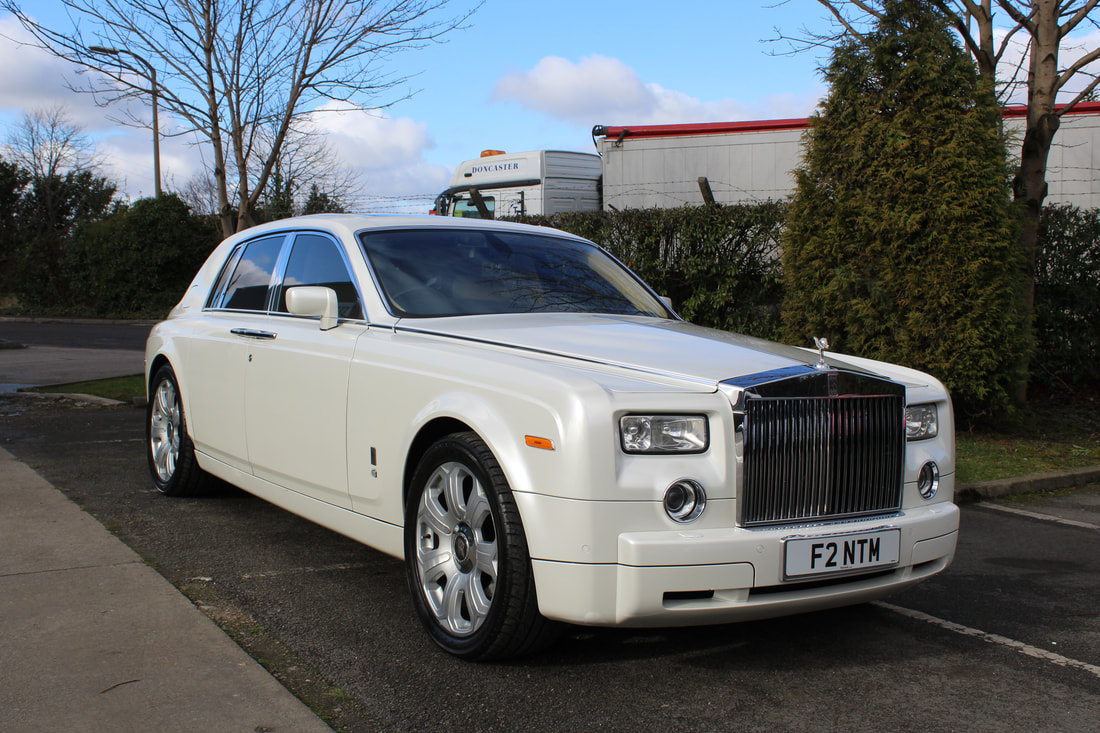 Rolls Royce Phantom car hire Manchester