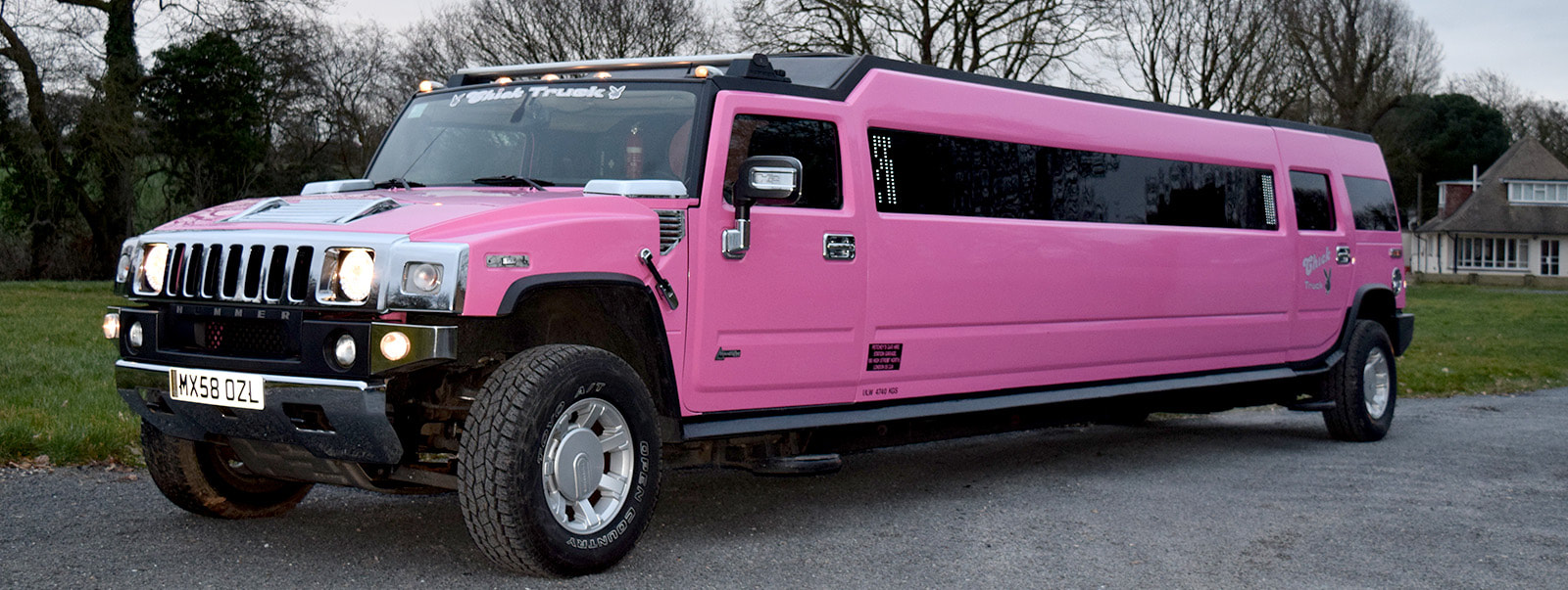 Pink Hummer Limo Hire Sale