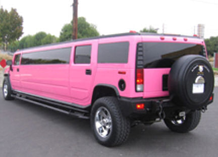 Pink Hummer limo hire Manchester