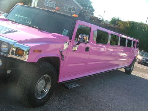 Pink Hummer Limo Hire Manchester