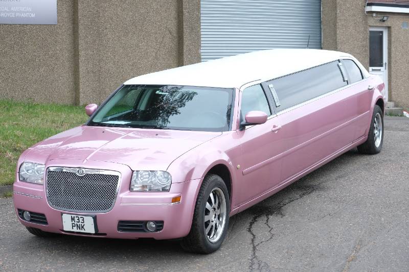 Pink Limo Hire Middleton