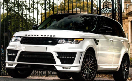 Range Rover Hire Service in Manchester
